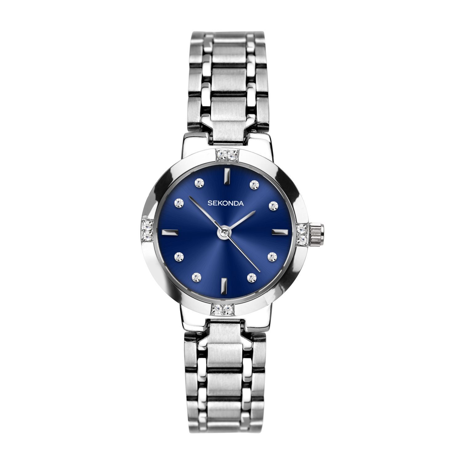 Ladies dress watch silver shop
