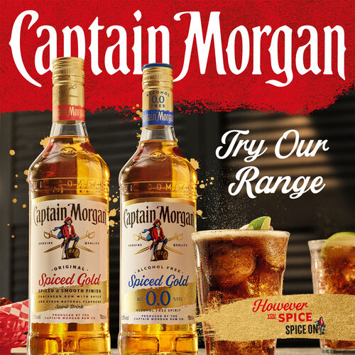 Captain Morgan Original Spiced Gold Rum  20cl