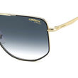 Carrera CARRERA 355/S Gold Black Rectangular Sunglasses