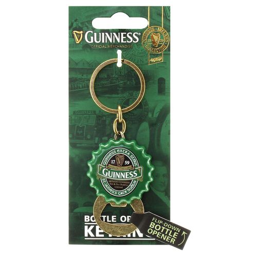 Guinness Flipdown Keyring