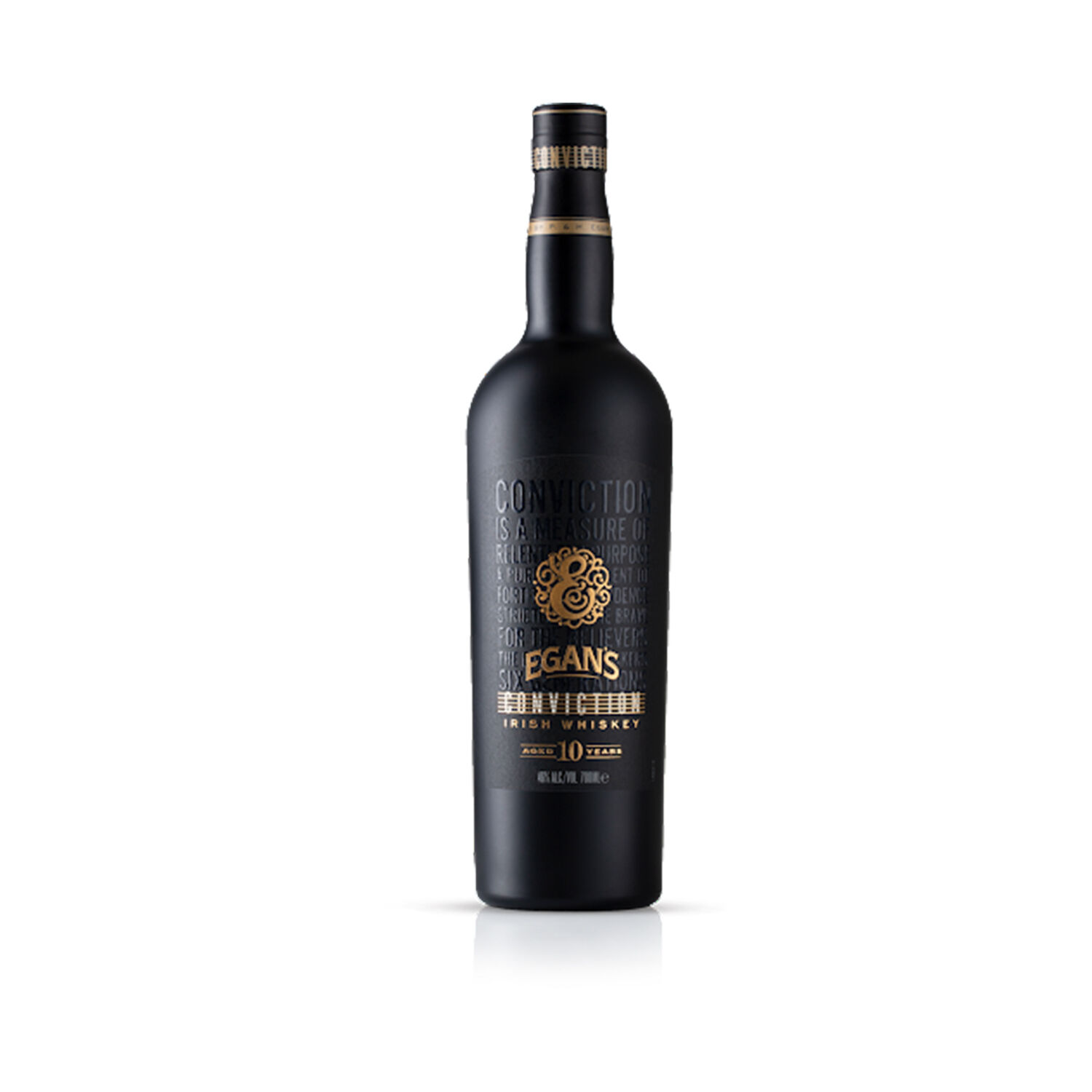 Egan's Conviction 10 Year Old Blend Irish Whiskey 70cl | Airport