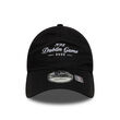 New Era Cap Shield Logo NFL Dublin Game 2025 Black 9TWENTY Adjustable Cap