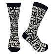 Guinness Word Bamboo Socks One Size