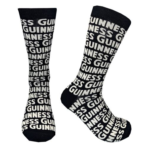 Guinness Word Bamboo Socks One Size