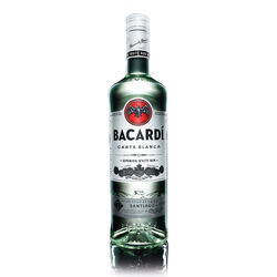 Bacardi Carta Blanca White Rum  1L