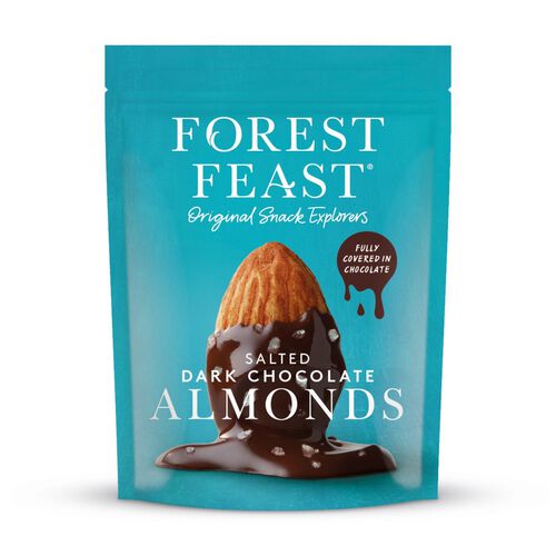 FOREST FEAST Forest Feast Salted Dark Chocolate Almonds 120g