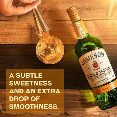 Jameson Triple Triple Irish Whiskey 1L