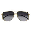 Carrera CARRERA 355/S Gold Black Rectangular Sunglasses