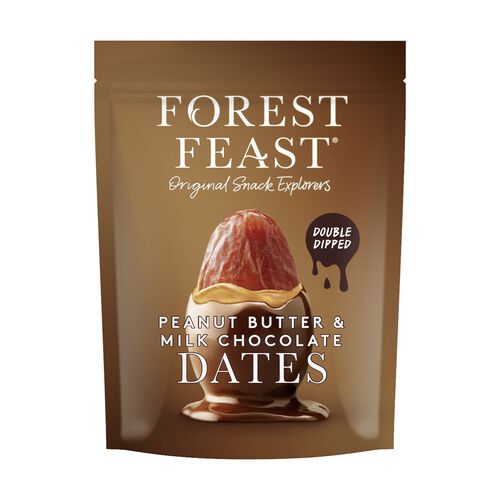FOREST FEAST Peanut Butter&Milk Chocolate Dates 120g