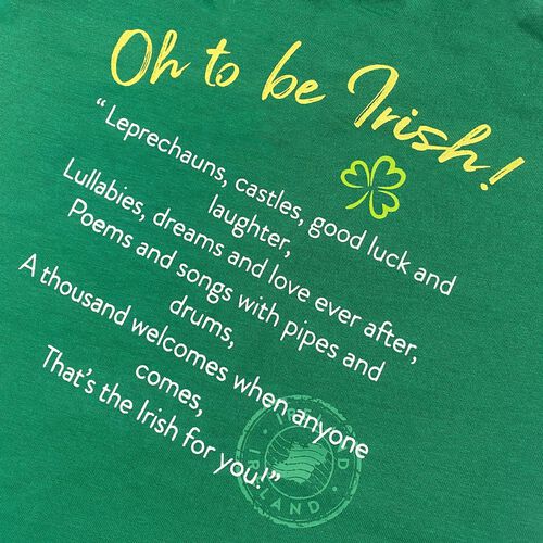 Irish Memories Green Ireland Shamrock Kids T-Shirt 6-12 Months 