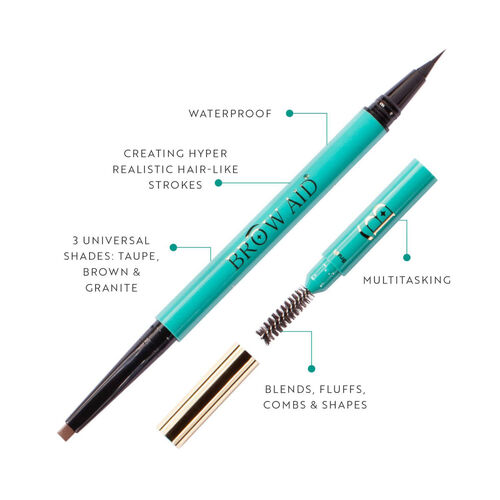 BROW AID Masterstroke Brow Trio Taupe