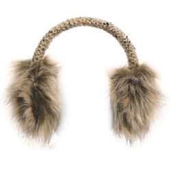 Patrick Francis Oatmeal Speckled Wool Kids Ear Muffs One Size