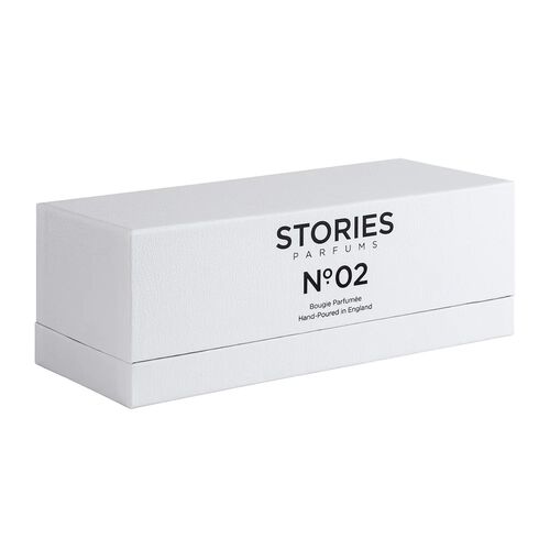 STORIES Parfums Nº.02 Bougie Parfumée Perfumed Candle Trio 210g