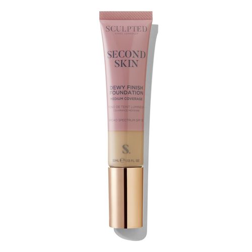 Sculpted by Aimee Second Skin Dewy Foundation Light Golden 3.75