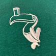 Guinness Spring Green T-Shirt with Cream Toucan Design XS