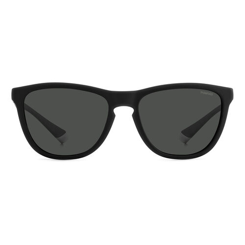 Polaroid PLD 2133/S Black Grey Rectangular Sunglasses