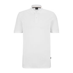 Boss Mens Polo White Pallas