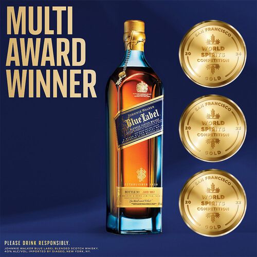 Johnnie Walker Blue Label Blended Scotch Whisky  1L