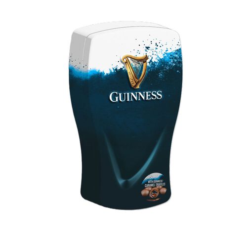 Guinness Guinness Chocolate Pint Tin 212g Containing Guinness Milk Chocolate Caramel Truffles