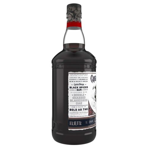 Captain Morgan Black Spiced Rum 1L