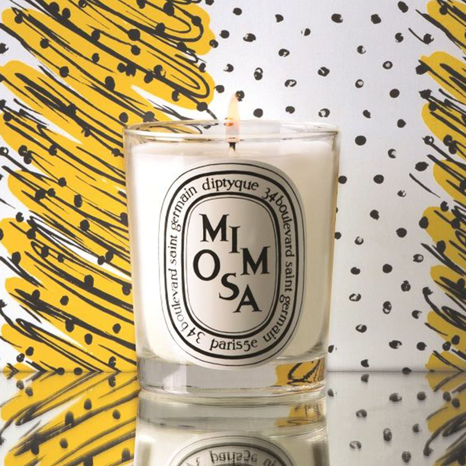 Mimosa Candle 190g | Airport Duty Free Shopping