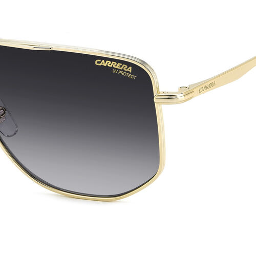 Carrera CARRERA 355/S Gold Black Rectangular Sunglasses