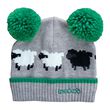 Traditional Craft Kids Pom Poms Sheep Knit Hat