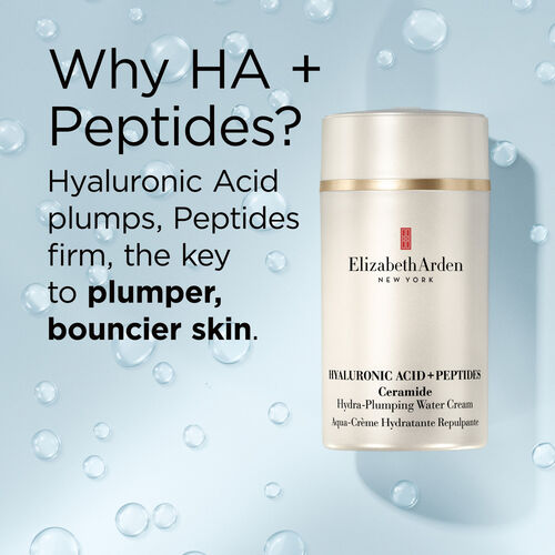 Elizabeth Arden Hyaluronic Acid + Peptides Ceramide Hydra-Plumping Water Cream 50ml