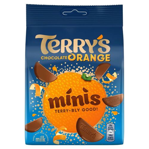 Terrys chocolate Orange  Terry's Chocolate Orange Mini's Bag 125g
