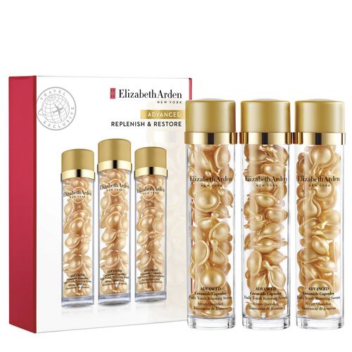 Elizabeth Arden Advanced Ceramide Capsules Replenish & Restore for Face Trio Set