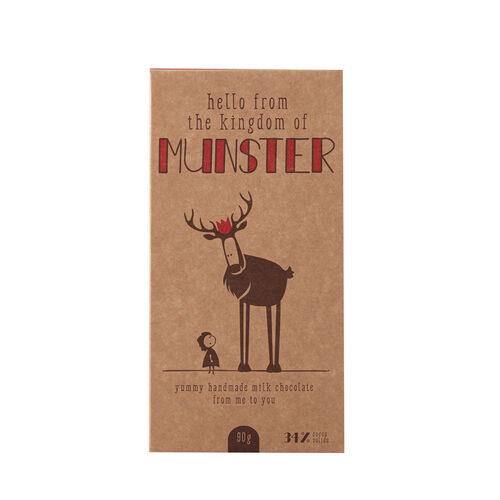 Aunty Nellies Hello from Munster Milk Chocolate Bar