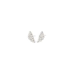  Berenike Recycled Earrings Silver