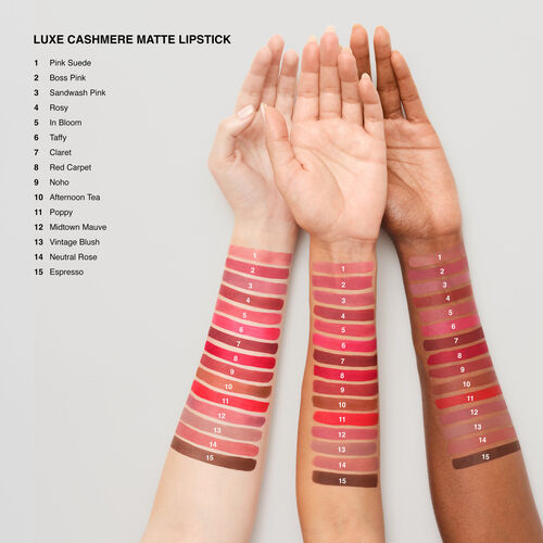 Bobbi Brown Luxe Cashmere Lipstick Pink Suede