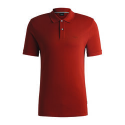 Boss Pallas logo-detail polo shirt in cotton piqué