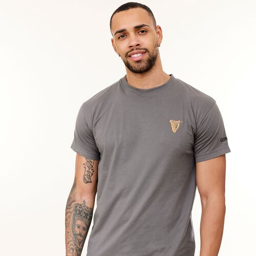 Guinness Harp Grey T-Shirt S