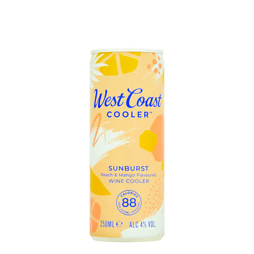 West Coast Cooler  West Coast Cooler Sunburst 25cl