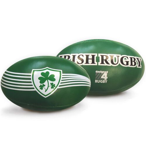 Souvenir 6" Black & Green Irish Rugby Ball